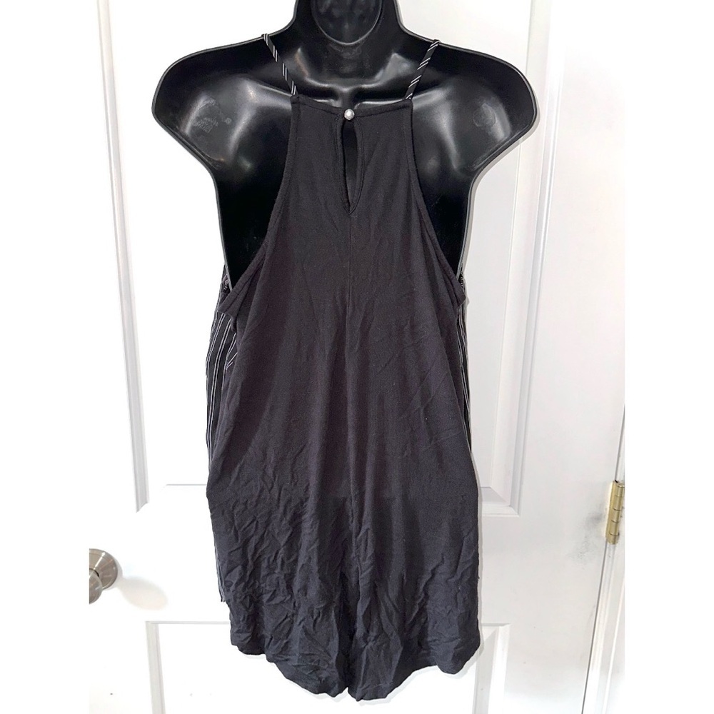 Maurice’s black & white striped tank top - Picture 3 of 4